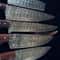 Custom Forged Damascus Knives For Kitchen BBQ Full Set 4