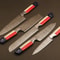 Professional Chef Knife Set Handmade Damascus With Rosewood Grip 1