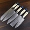 Hand Forged Damascus Chef Knives Complete Kitchen Cutlery Set 0