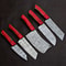 Damascus Steel Chef Knife Set 5 PCS With Elegant Wood Handles 2
