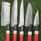 Handmade Damascus Chef Knives With Wooden Handle 5 Piece Set 1