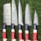 Handmade Damascus Chef Knives With Wooden Handle 5 Piece Set 3