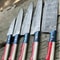 Authentic Handmade Damascus Steel Kitchen Knife Set 5 PCS 1