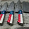 Authentic Handmade Damascus Steel Kitchen Knife Set 5 PCS 2