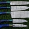 Luxury Damascus Steel Chef Knife Set With Wood Handles 1