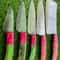 5 PCS Handmade Damascus Steel Chef Knives With Wooden Handles 2
