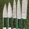 Razor Sharp Handmade Damascus Chef Knife Set With Wood Handle 0