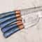 Forged Damascus Steel Chef Knives Handmade 5 Piece Set 3