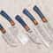 Forged Damascus Steel Chef Knives Handmade 5 Piece Set 1