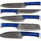 Premium Handmade Damascus Steel Chef Knife Set 5 PCS Gift 2