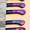Damascus Steel 5 Pcs Sharp Edge Chef Knife Set With Roll Bag 1