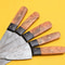 5Piece Damascus Steel Kitchen Chef Knives With Popular Handles 3