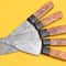 5Piece Damascus Steel Kitchen Chef Knives With Popular Handles 2