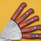 Exclusive Handmade Damascus Kitchen Knives Set Of 5 Premium Quality 3