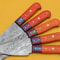 Exclusive Handmade Damascus Kitchen Knives Set Of 5 3