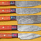 Exclusive Handmade Damascus Kitchen Knives Set Of 5 0