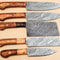 Luxury Handmade Damascus Kitchen Knife Collection 5Piece Set 1
