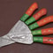 Artisan Damascus Kitchen Knives Set With Pakka Wood Handles 5 Pc 2