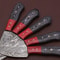 Professional Chef Damascus Steel Knife Set Of 5 Handmade Quality 3