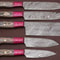 Timeless Craftsmanship Damascus Steel Chef Knife Set With Wooden Handle 0