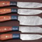 Premium Damascus Steel Knives 5Piece Chef Set For Kitchen Experts 0