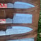 5 PCS Handmade D2 Steel Chef Knife Set With Resin Handle Leather Bag 4