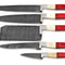Handmade Damascus Steel Chef Knife Set Professional Kitchen Knives 3