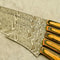 Handmade Damascus Steel Chef Knife 5Piece Kitchen Set Wood Handle 2