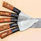 5Piece Handmade Damascus Kitchen Knife Set Pakka Wood Grip 3