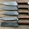 Professional Handmade Damascus Chef Knives Set Of 5 Pieces 1