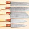 Handmade Damascus Steel Chef Knife Set Of 5 With Bone Handle 0
