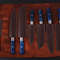 Damascus Handmade 7 Piece Chef Knife Set With Leather Kit 3