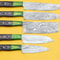 Premium Damascus Kitchen Knife Set Hand Forged With Pakka Wood Grip 0