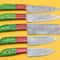 Damascus Steel Chef Knives Set Handmade Kitchen Knives With Pakka Wood 0