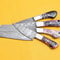 Handmade Damascus Steel 4Piece Chef Knife Set Micarta Handle 2