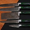 Handmade D2 Steel Chef Knife Set Etching Blade With Wood Handle 3