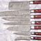 LOT OF 07 Handmade Damascus Steel Kitchen Knifes Full Tang Professional Knife Set 1