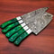 Lot Of 5 Handmade Damascus Steel Chef Knife Set Full Tang Kitchen Knives With Hardwood Handle 1