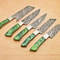 Damascus Steel Professional Chef Knives Set Of 5 Handmade Kitchen Knife Collection 1