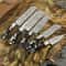 Premium Damascus Steel Kitchen Hunting Knives 5 Pc Set 1