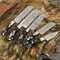Premium Damascus Steel Kitchen Hunting Knives 5 Pc Set 1