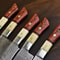 Handmade Damascus Steel Chef Knife Set 5 Pc Camel Bone Handle 3