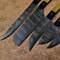 Handmade Damascus Steel Camel Bone Chef Knife Set Lot Of 5 Hunting EDC Knives 3