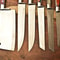 Rare Lot Of 6 Custom Handmade D2 Steel Kitchen Chef Knife Set Hard Wood Handle Razor Sharp Blades 3