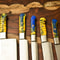 Lot Of 7 Custom Handmade D2 Tool Steel Chef Knife Set Razor Sharp Kitchen Knives With Leather Bag 1