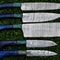 Hand Forged Damascus Steel Chef Knife Set Professional 5 Piece Kitchen Knives 0