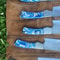 Custom Handmade D2 Steel Forged Chef Knife Set With Resin Handle Sheath 3