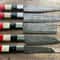 Handcrafted 5PCS Damascus Steel Chef Knife Set Professional Kitchen Cutlery 1