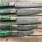 Exclusive 5PCS Handmade Damascus Steel Chef Set Full Tang Kitchen Knives 1