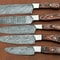 Handmade 5 Pcs Damascus Steel Chef Knife Set Professional Kitchen Cutlery Gift Box 2